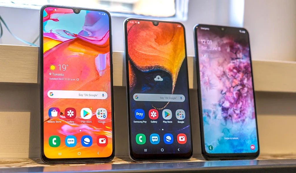 display samsung A50