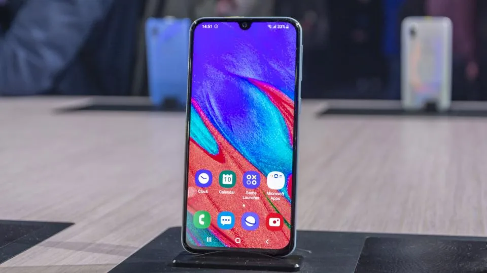 display samsung A40