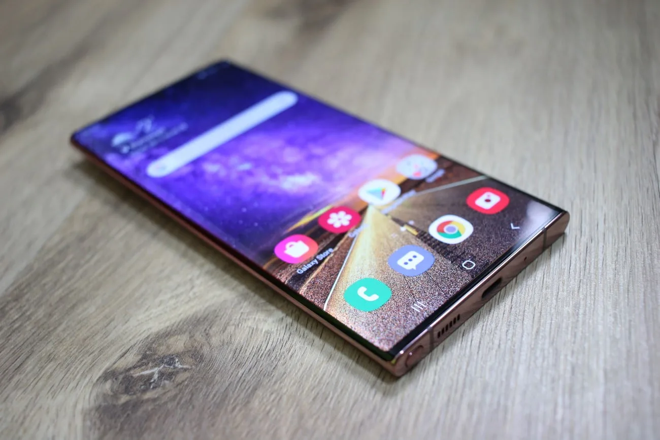 display samsung note 20