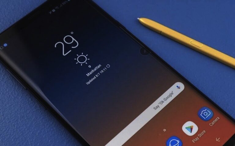 display note 8