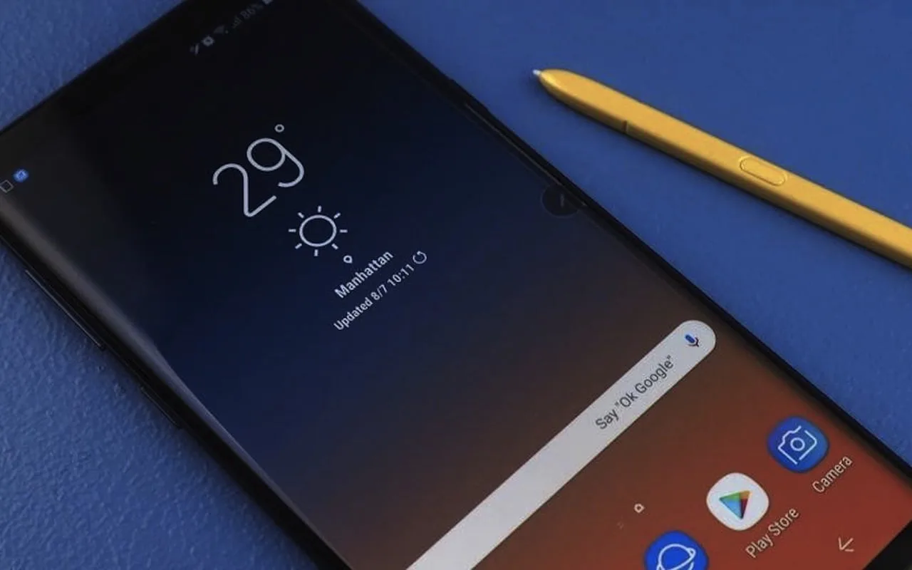 display note 8