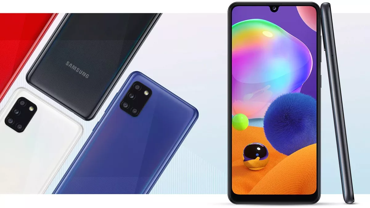 display samsung A31