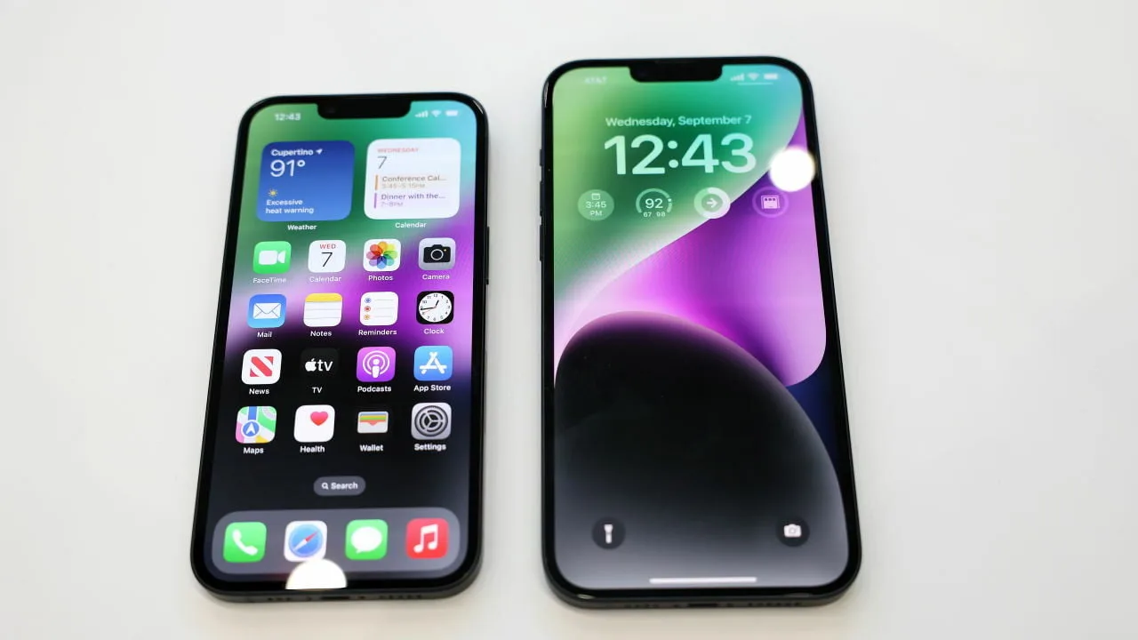 inlocuire display iphone 14