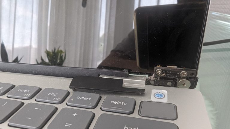reparatie dell vostro hinge balama defecta